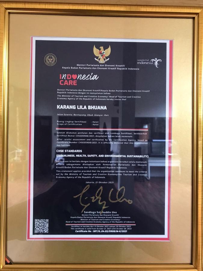 Karang Lila Bhuana Ubud Екстериор снимка